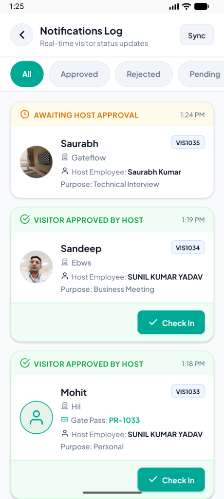 Notifications Log Queue